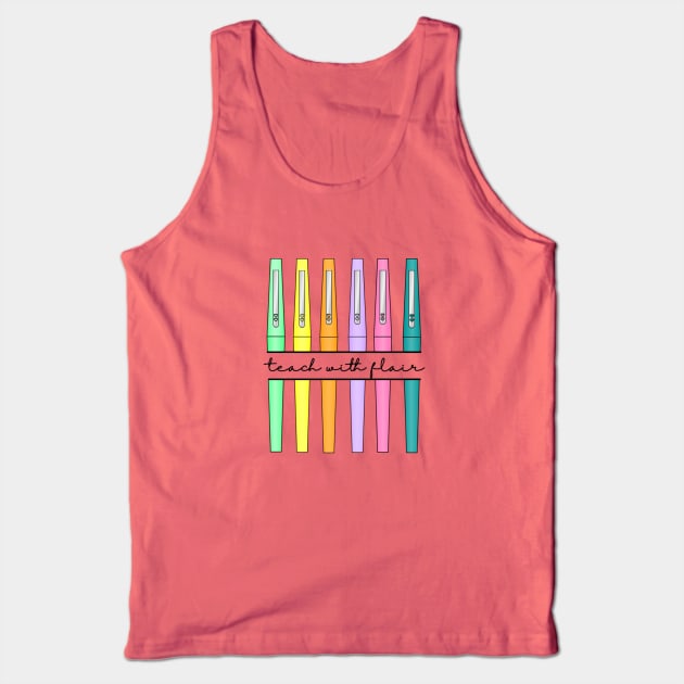 teacher Tank Top by stickersbycare